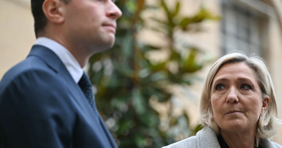 Bardella lupta alaturi de Le Pen pana la capat evitand comentarii despre inlocuirea sa