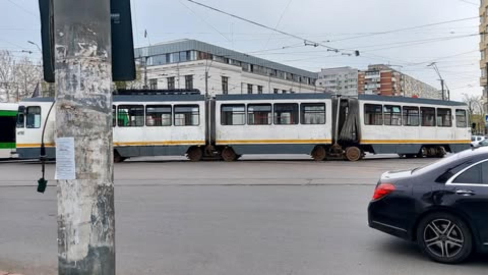 Haos in Bucuresti Defectiuni frecvente la tramvaie