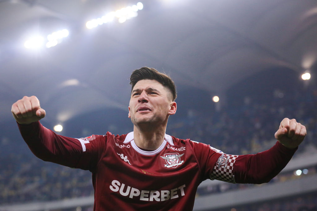 Final de drum pentru un simbol Rapid joaca in tricouri speciale pentru Sapunaru