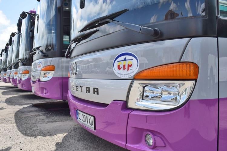 Statie de autobuz din Cluj Napoca suspendata