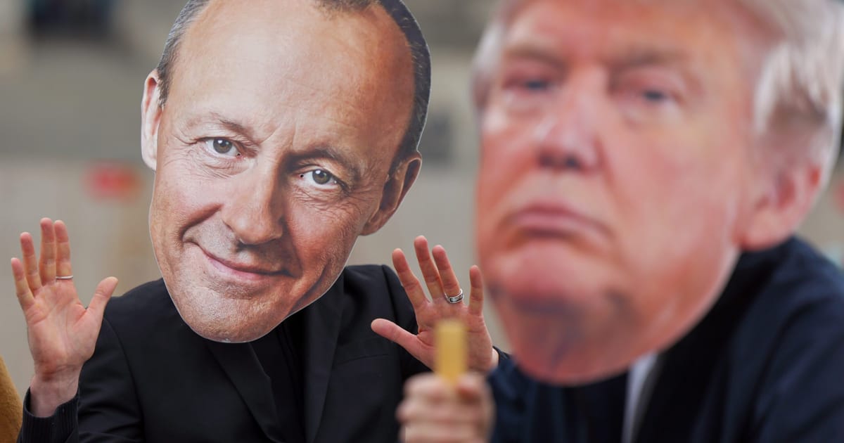 Trump l a pacalit deja pe noul cancelar german