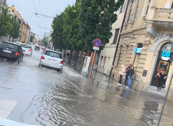 VIDEO Calea Motilor rebotezata Clujstineti dupa ploaie