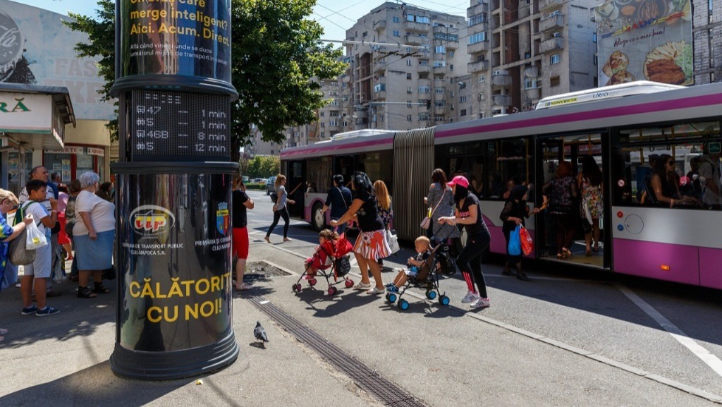 Clujenii solicita CTP sa imbunatateasca statiile de autobuz