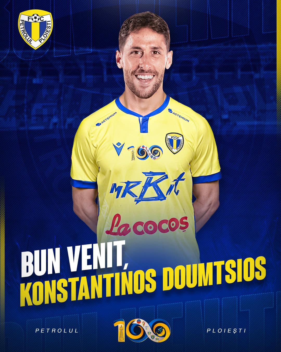 FC Petrolul Ploiesti a anuntat transferul lui Konstantinos Doumtsios