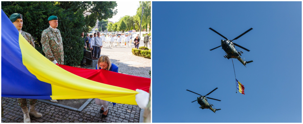 Tricolorul romanesc sarbatorit la Cluj 177 de ani