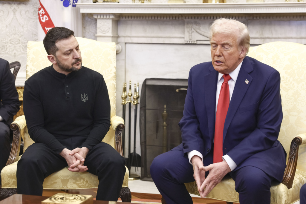 Trump si Zelenski se intalnesc la Haga