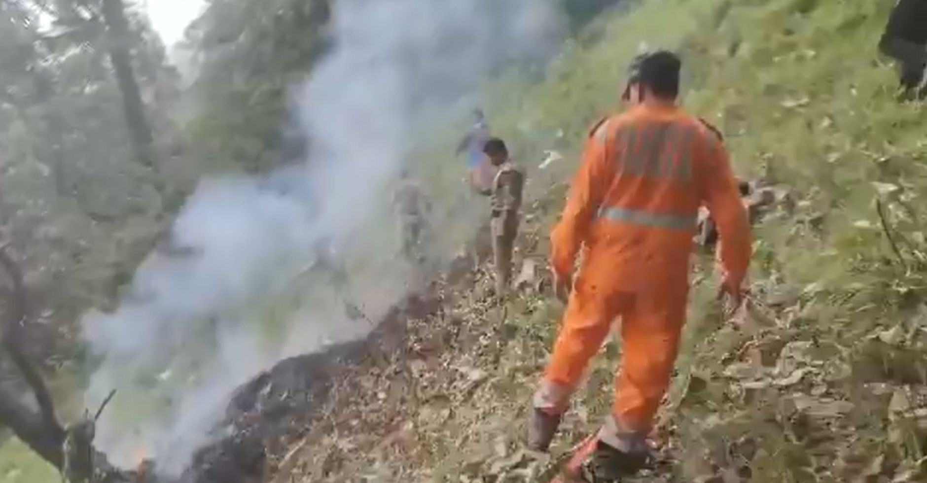 incident aviatic in india elicopter prabusit in nord