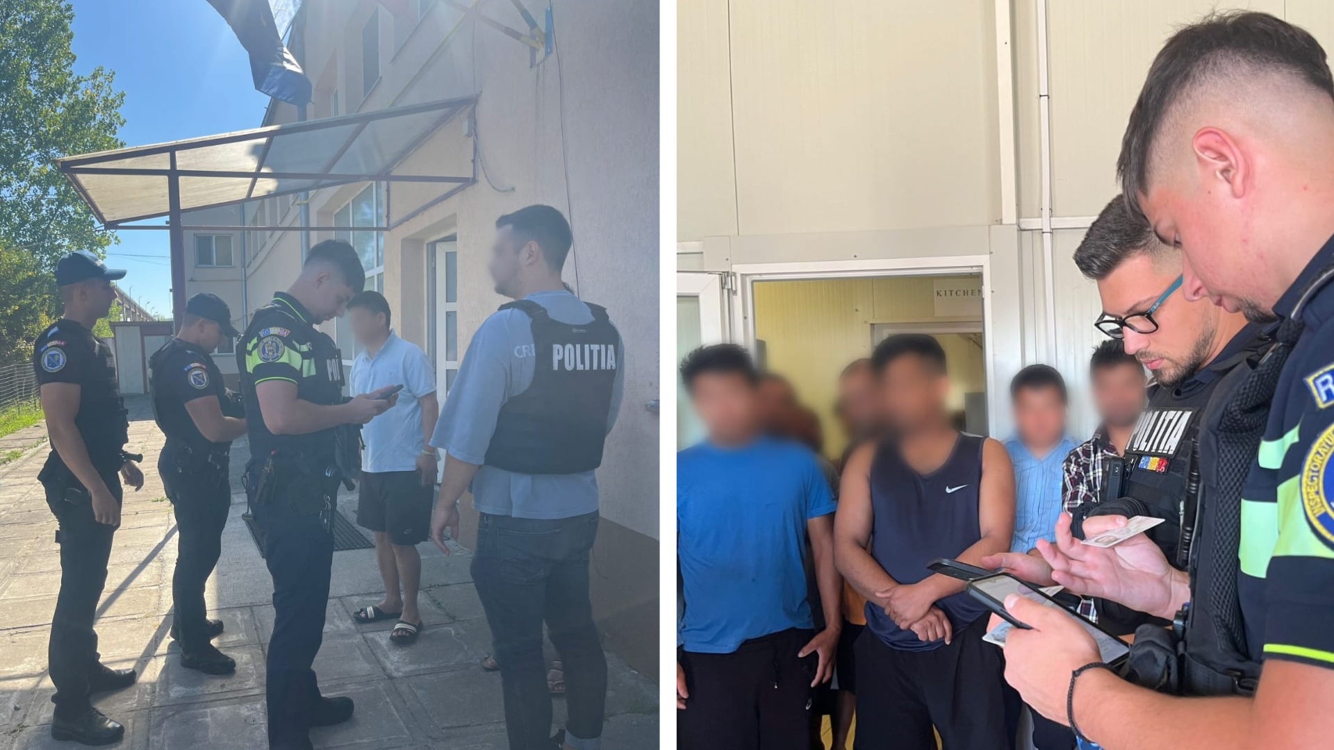 Descinderi in Cluj Politiiacontroleaza 120 de migranti