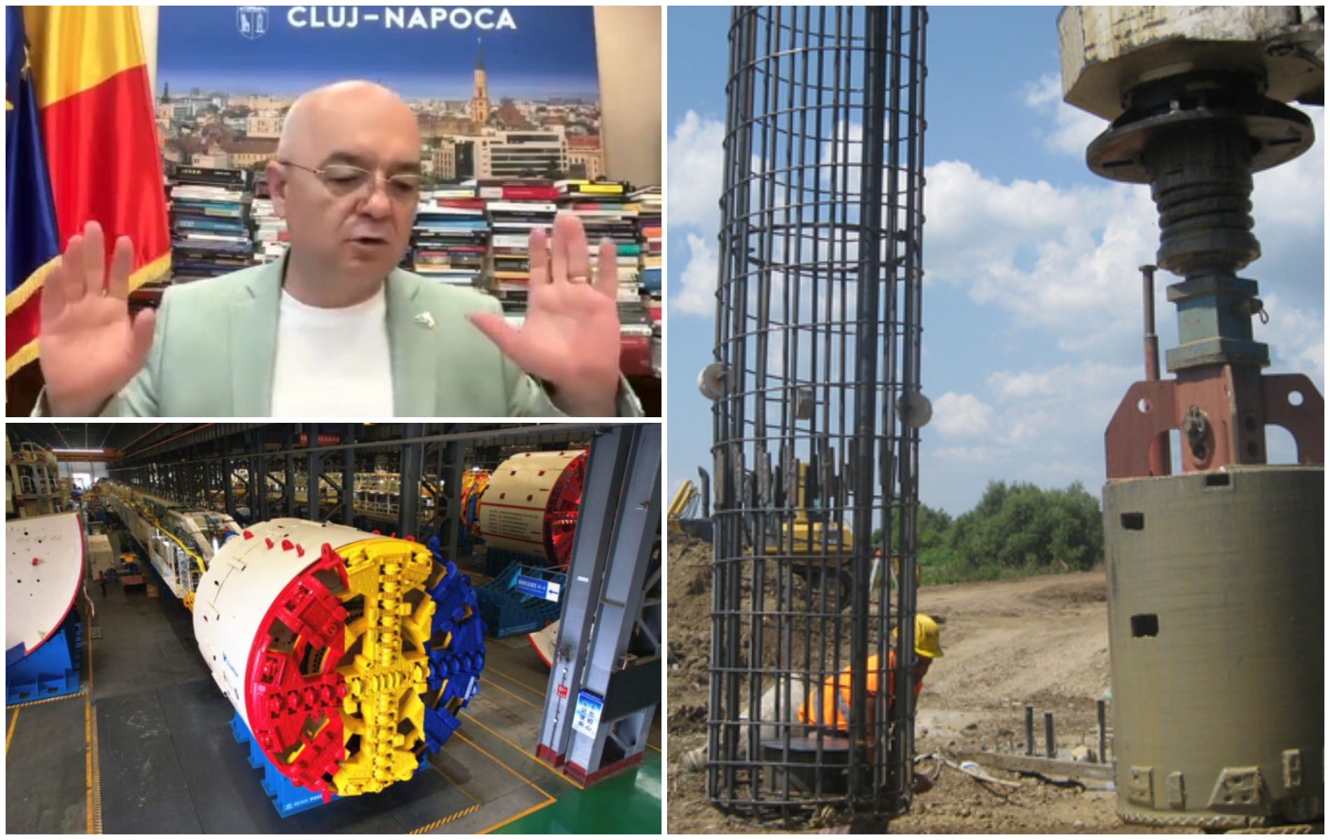 Emil Boc nu se teme de stalpii din zona Vivo