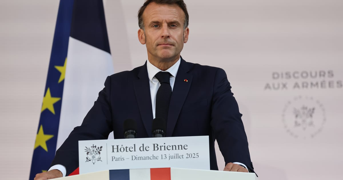 Macron promite noi miliarde pentru apararea Frantei