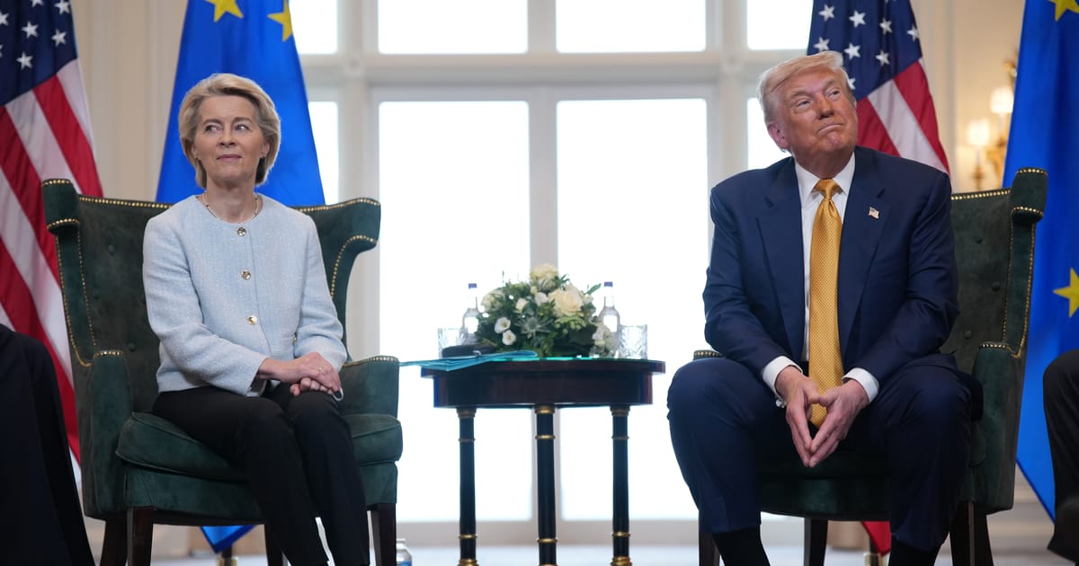 Acordul Trump pune in pericol imaginea UE in comert