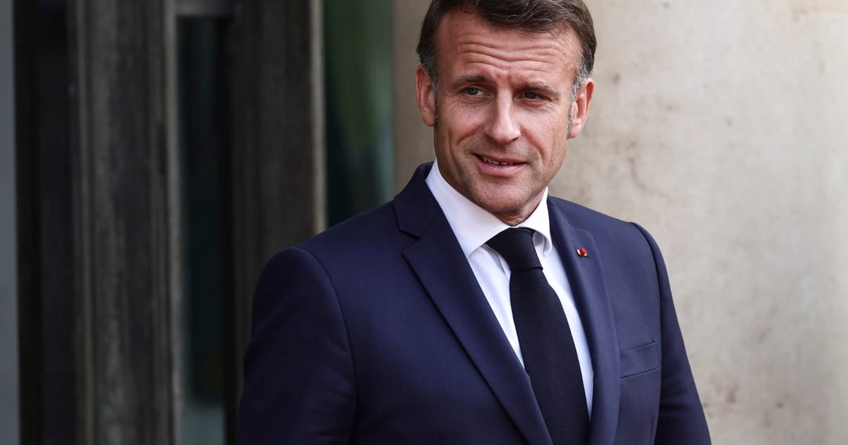 Macron castiga o victorie rara pentru statul palestinian