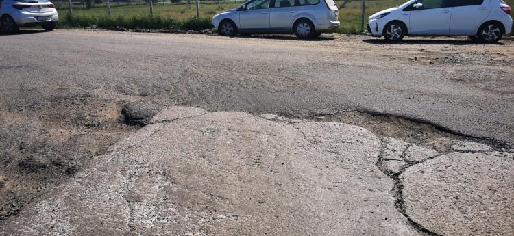 O strada din Cluj Napoca a devenit cosmar pentru soferi
