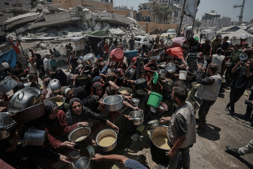 Organizatiile umanitare reactioneaza la foametea din Gaza