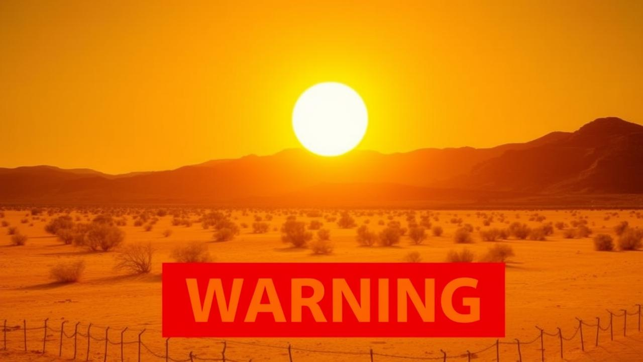 Record de temperatura in Sahara de Vest
