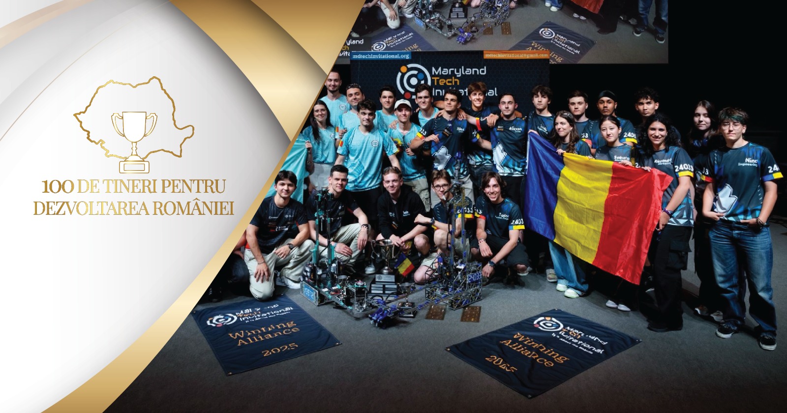 Tinerii din echipa TehnoZ sunt campioni mondiali la robotica