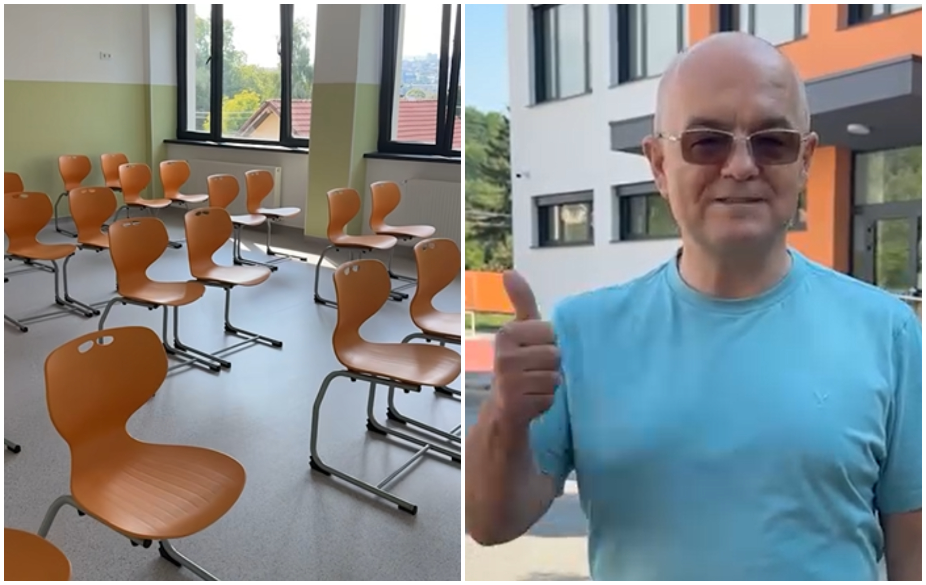 VIDEO O noua scoala din Cluj Napoca a fost renovata