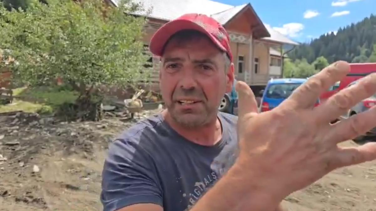 Voluntarii din Broseni sunt nemultumiti Georgescu a venit pentru publicitate cu toti dacii sai