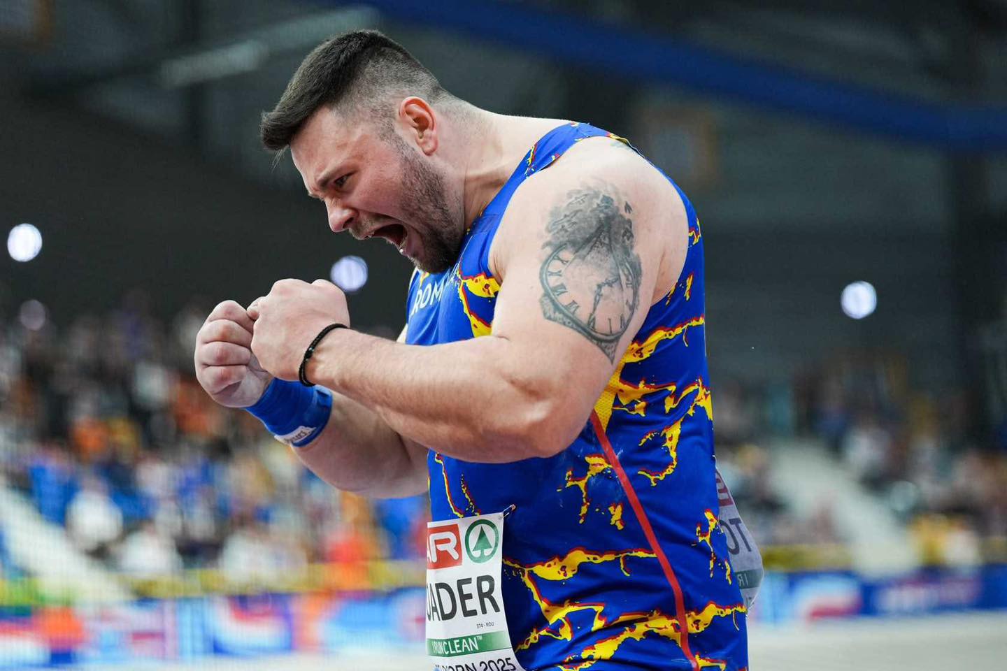 Atletii Rares Toader si Alina Rotaru concureaza pentru Romania