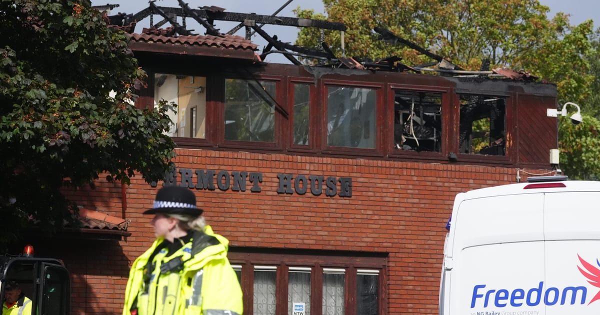 Barbat arestat pentru incendierea biroului unui deputat britanic