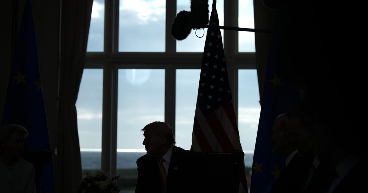 Capcana Turnberry Trump Europa si reordonarea globala