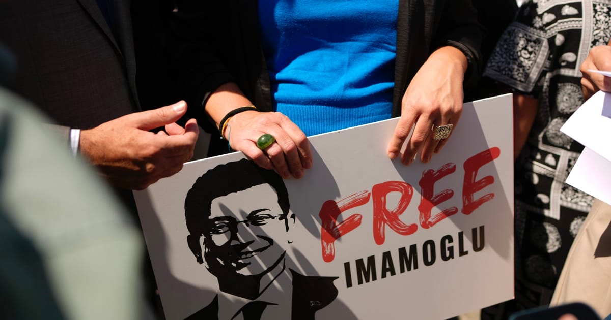 Democratia in spatele gratiilor Europa trebuie sa actioneze pentru Imamoglu