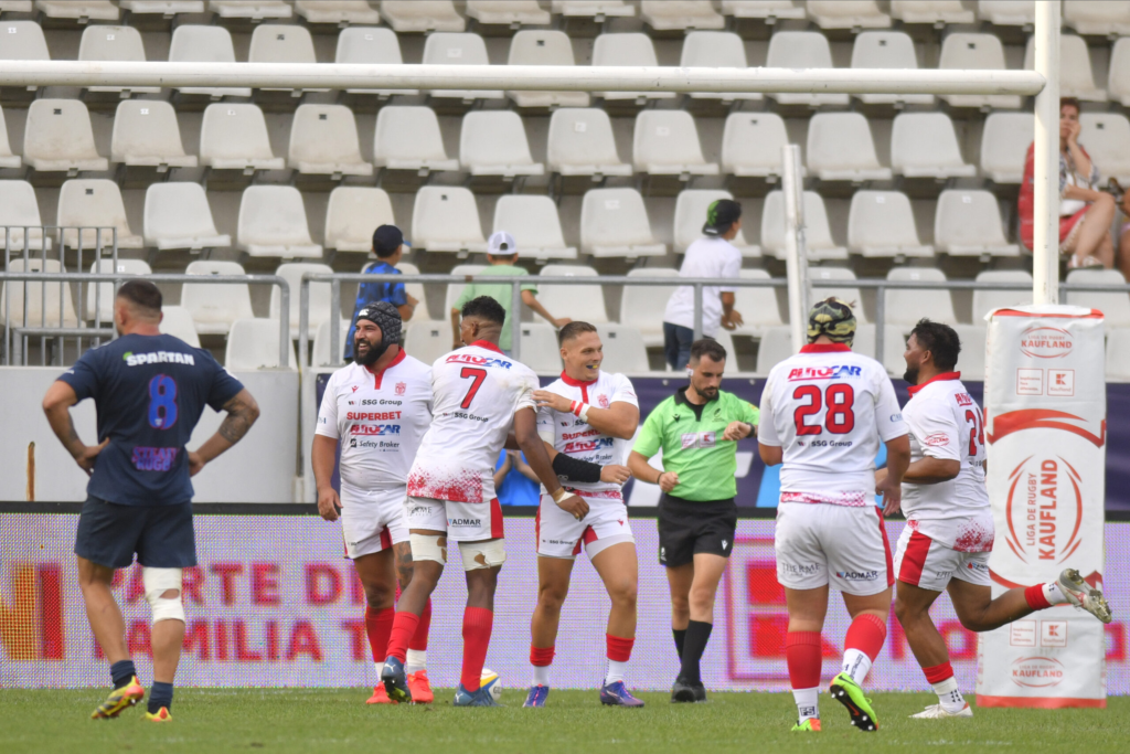 Dinamo a invins campioana Baia Mare la rugbi
