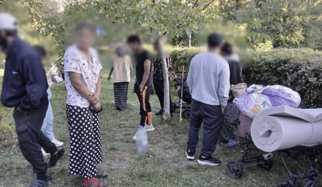 Malurile Somesului din Grigorescu ocupate de fara adapost