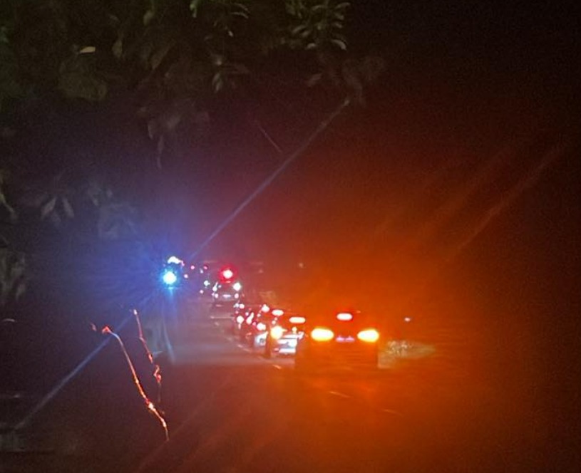 Noapte de groaza pentru soferi in Cluj Masina derapand pe Drumul Sfantul Ion