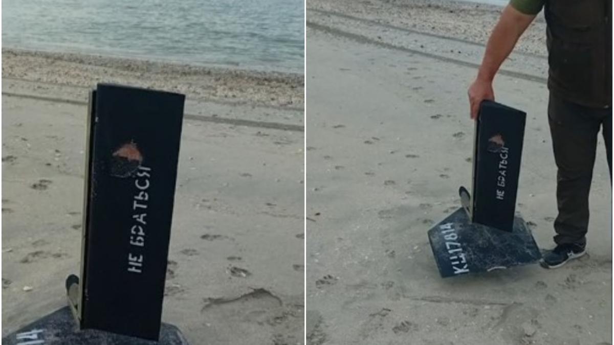 Noi fragmente de drona pe litoralul Romaniei