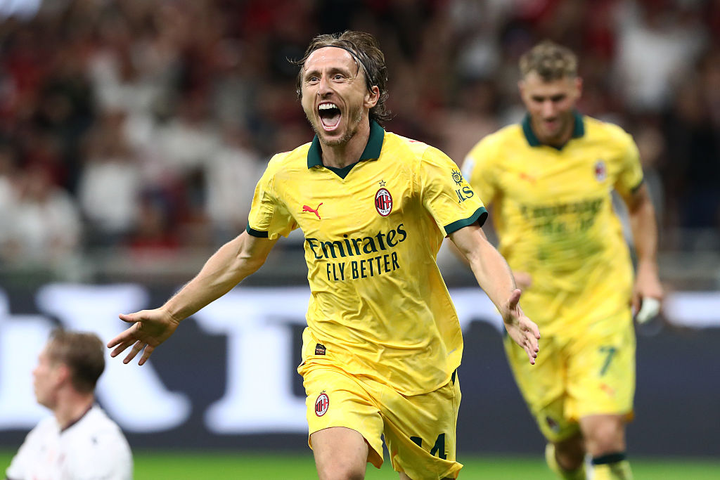 Record istoric pentru Luka Modric Cel mai varstnic mijlocas marcator din Serie A
