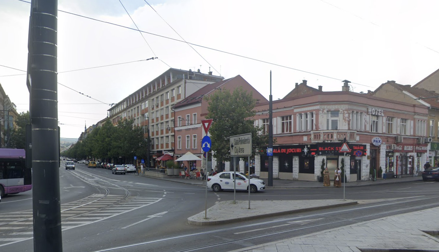 Pericol iminent in Piata Garii Cluj