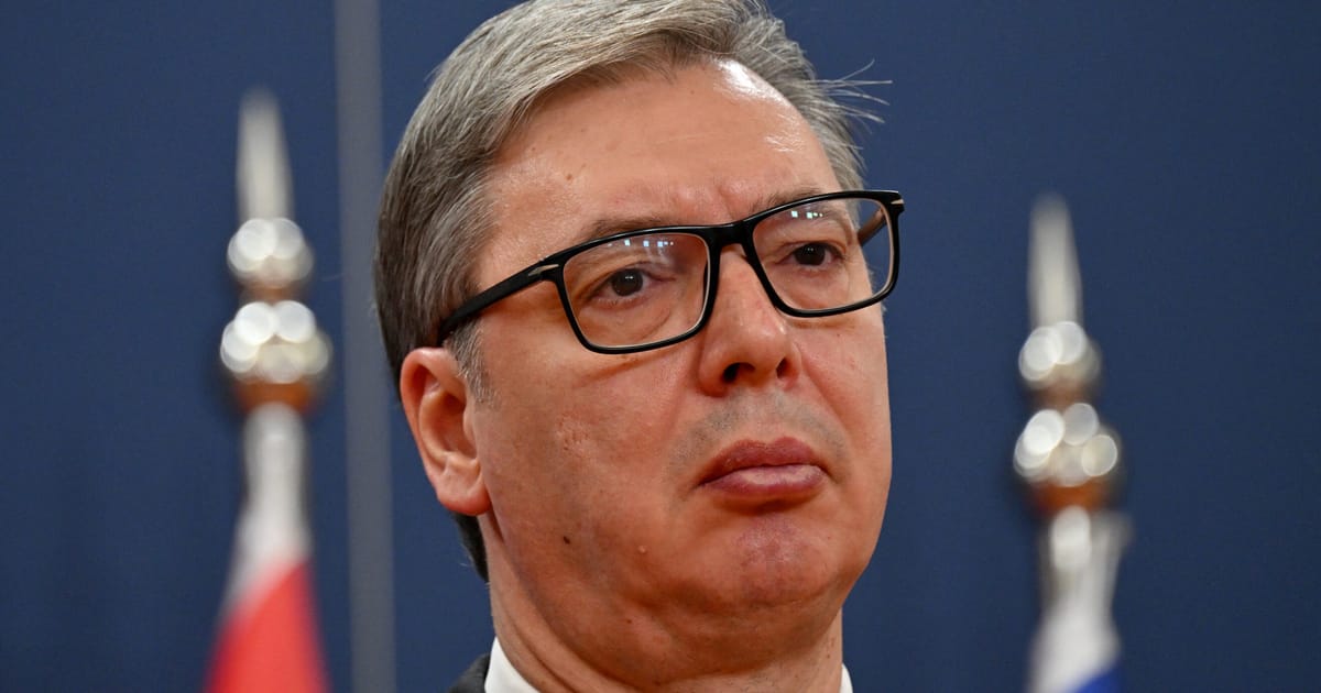 Vucic din Serbia denunta atacul terorist dupa tirurile din apropierea parlamentului