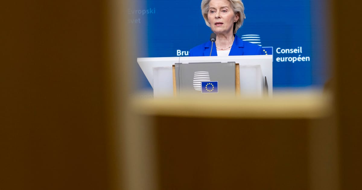 Actul periculos de echilibrare a bugetului von der Leyen