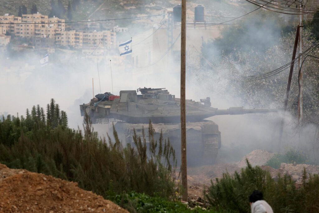 Colonitii israelieni au atacat o scoala in Cisiordania