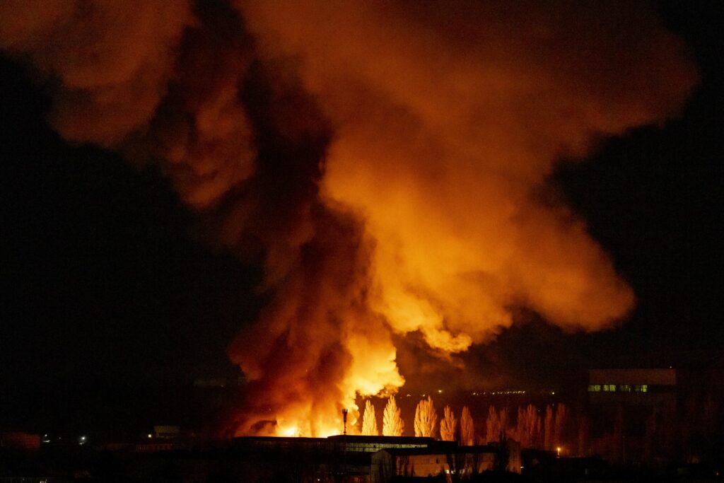 Partizanii pro ucraineni au incendiat o locomotiva in Rostov pe Don