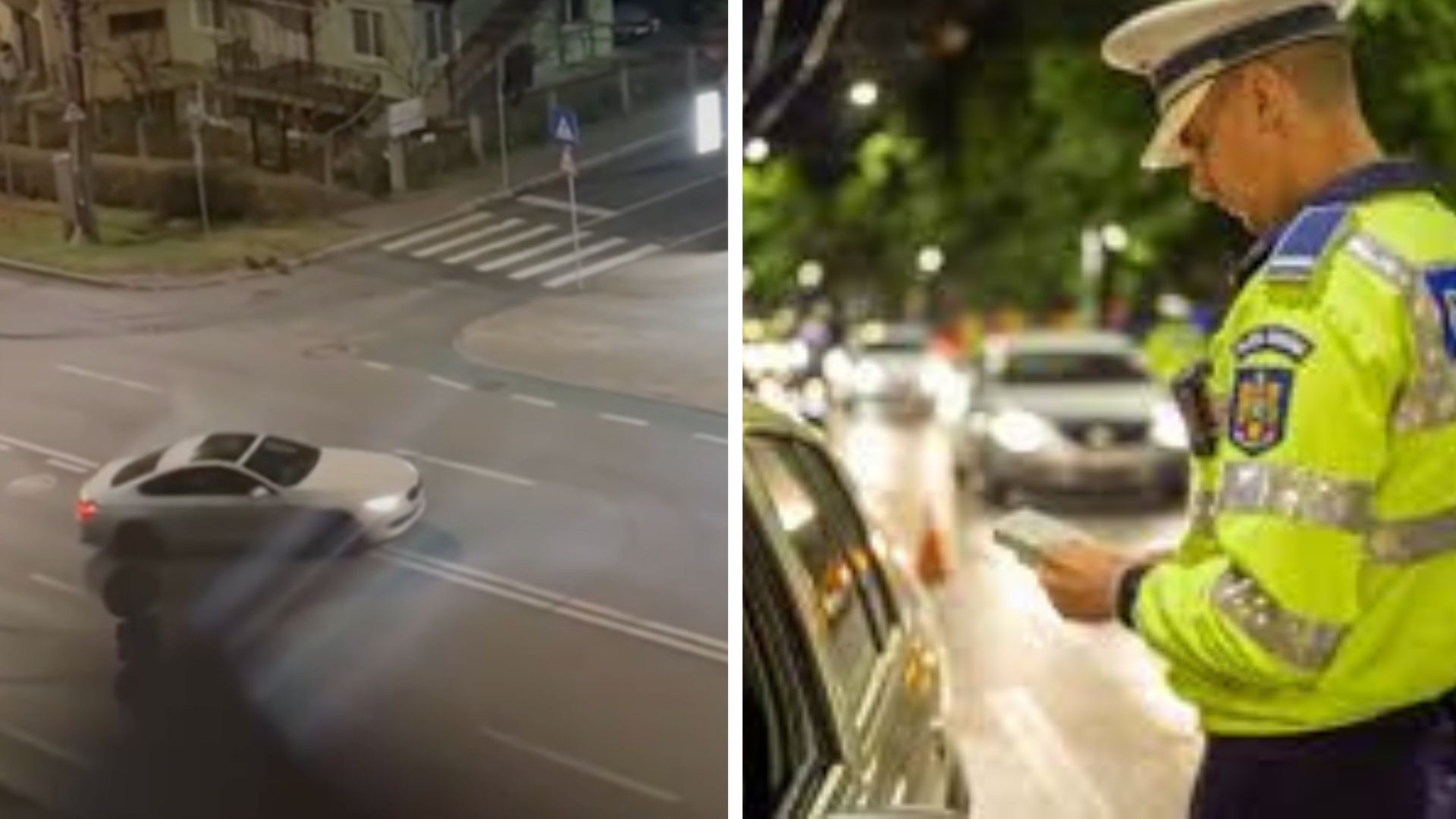 Sofer teribilist amendat de politia din Cluj