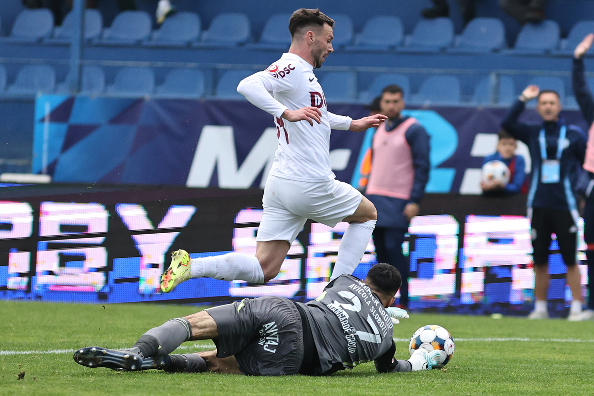 CFR Cluj invinge Csikszereda Cordea reuseste hattrick