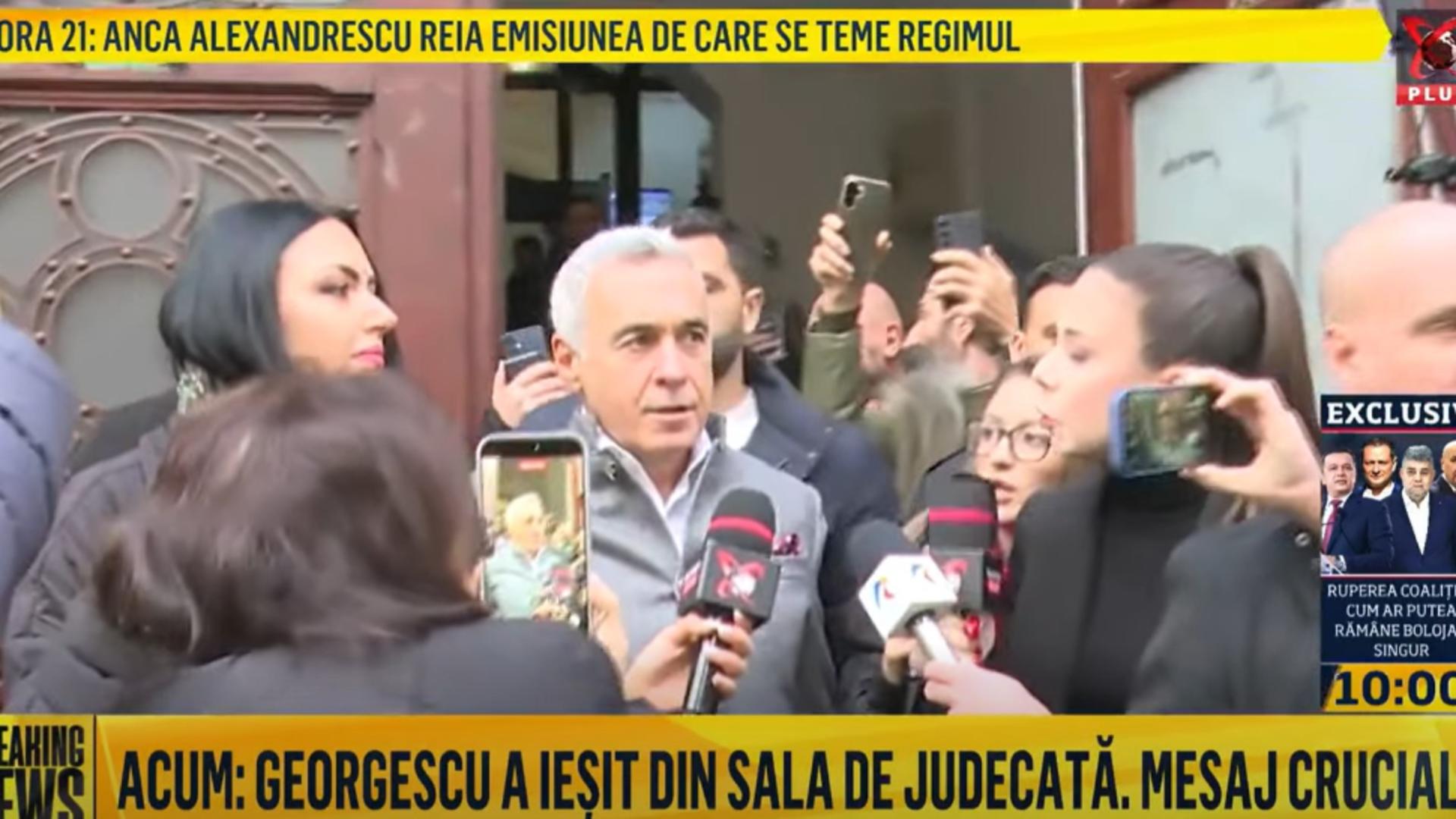 Calin Georgescu dovada preferintei pentru TV Poporul
