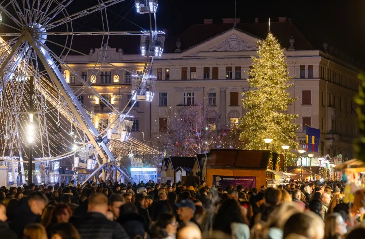 Cluj Napoca straluceshte pana la finalul anului