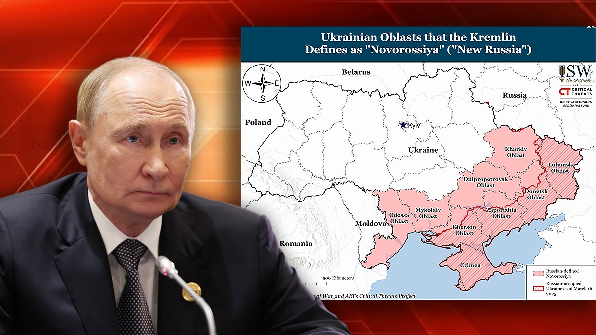 Planul lui Putin pentru Noua Rusie include zone aferente Romaniei