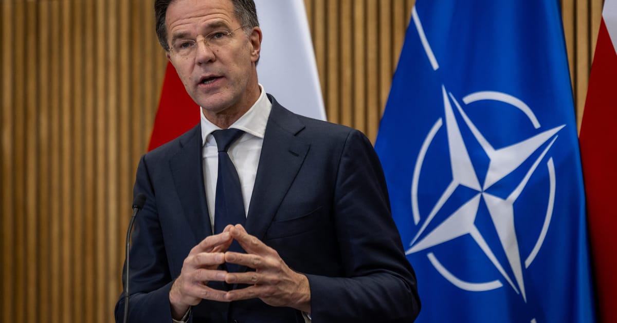 Seful NATO Rutte respinge separarea apararii UE de SUA