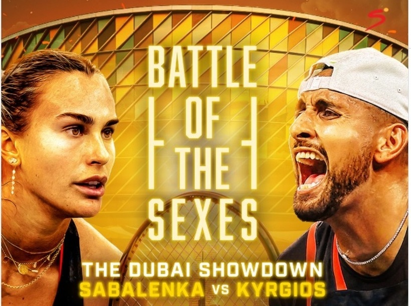 Tenis Nick Kyrgios castiga Batalia Sexelor cu Sabalenka