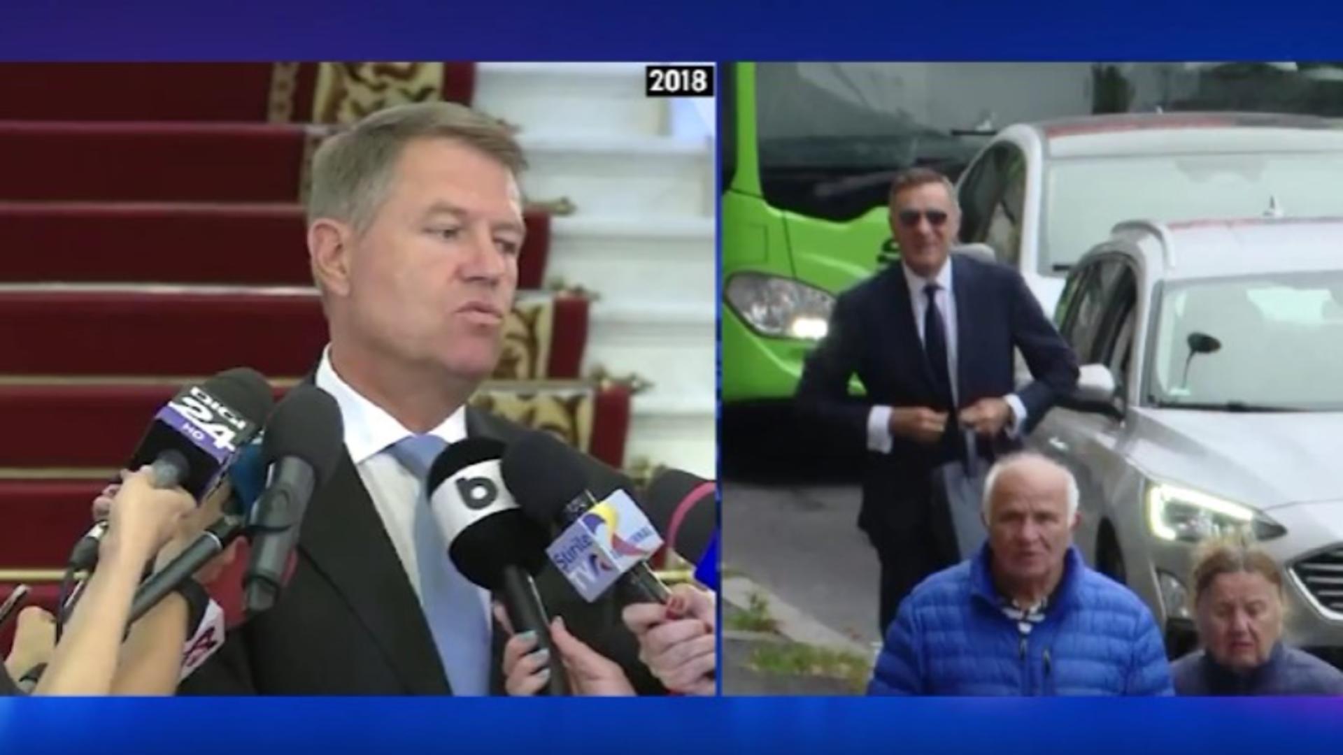 Traian Basescu Am preluat Statul Paralel de la PSD Klaus Iohannis Eu sunt Statul