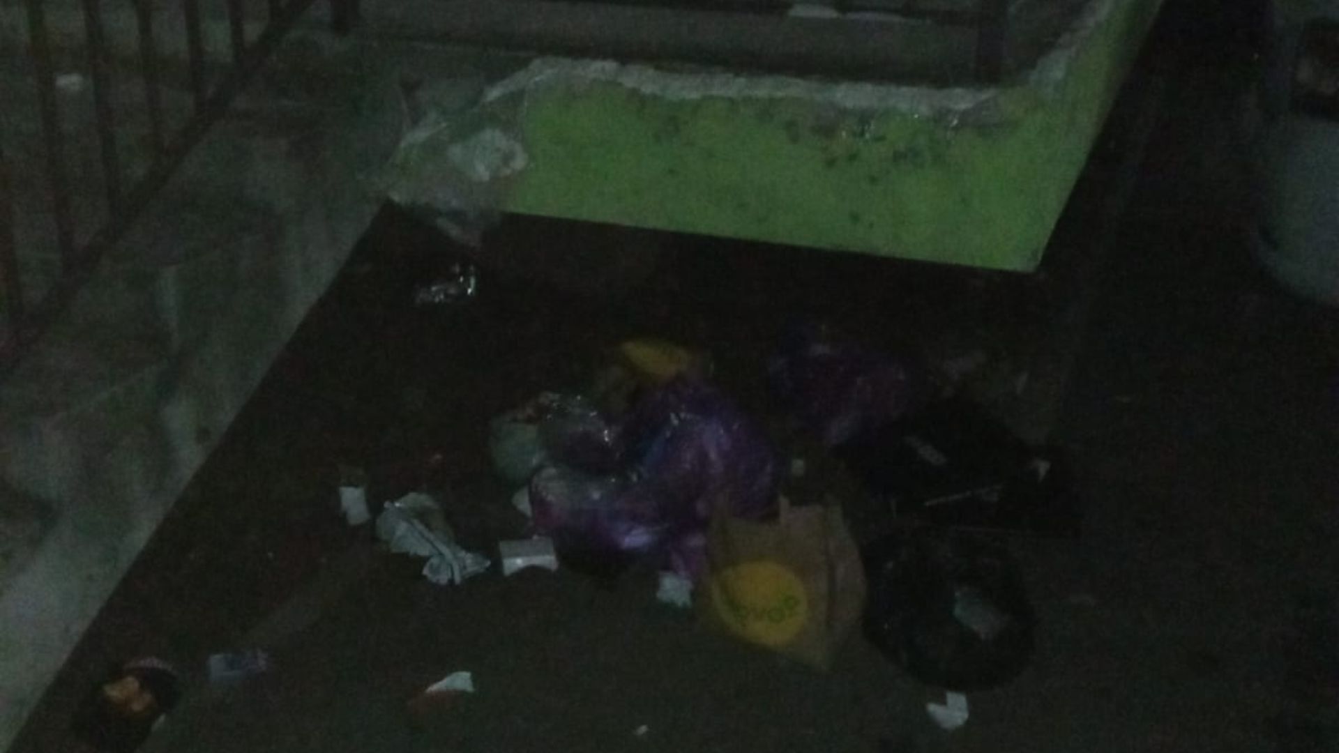 Un clujean a construit o pubela de gunoi sub scara