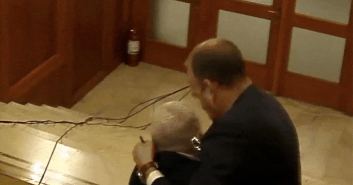 Fostul deputat Dan Vilceanu afla astazi daca va fi judecat pentru agresiunea asupra lui Florin Roman in Parlament