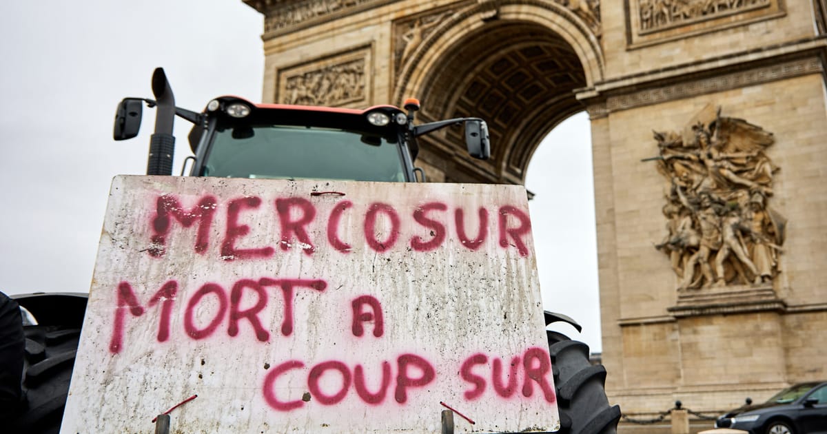 Franta va vota impotriva acordului UE Mercosur