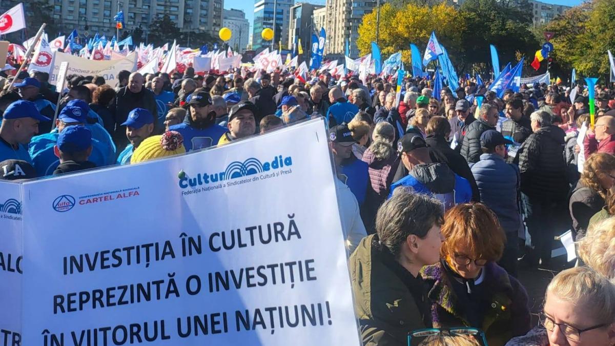 Salariile sunt inacceptabile Absena dialogului Proteste in muzee