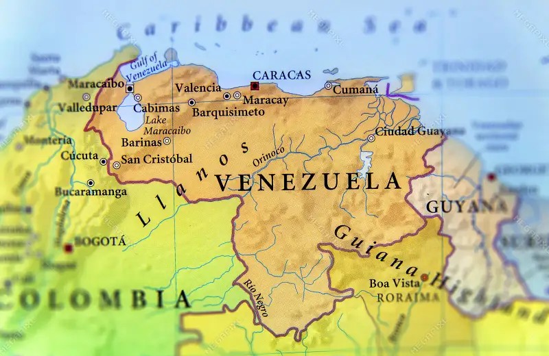 Venezuela intersectia intereselor puterilor mari