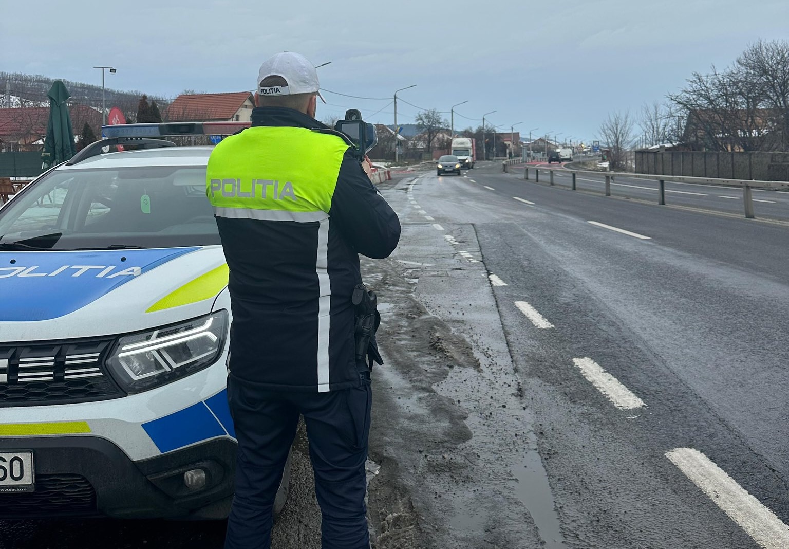 Vitezomanii din Cluj sub supravegherea politiei IPJ Cluj desfasoara controale regulate pentru a combate viteza Ajundeti in siguranta nu mai repede